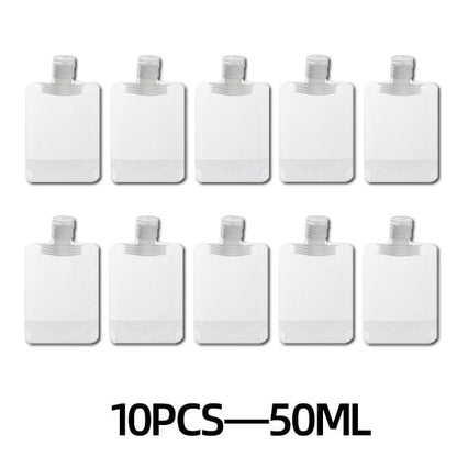 (🌷Summer SALE 49% OFF ) Portable Travel Fluid Makeup Packing Bag(10 Pcs）