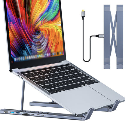 🏆 USB-C Docking Station Laptop Stand with 4K HDMI⚡