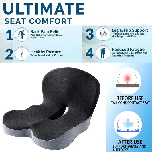 💥Limited Sale 49% OFF🎁Non-Slip Memory Foam Seat