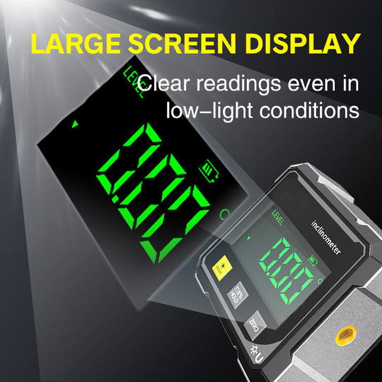 🏆Limited time 50% discount🔧Pousbo® Mini LCD Digital Inclinometer Angle Gauge✨
