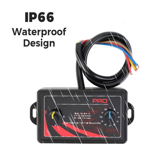 🔥 Гореща разпродажба 2025 с 49% отстъпка🔥Многотонов контролен панел за клаксон с 25 звука