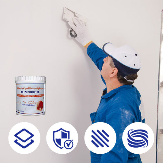 🧱Elastic Crack Resistant Wall Repair Paste🍃