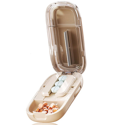 💥HOT SALE 49% OFF!💥Portable Pill Box With Cutter