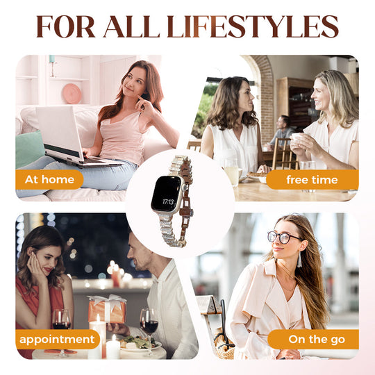 💜LAST DAY PROMOTION - 50% OFF💜Stylish Metal Watch Band