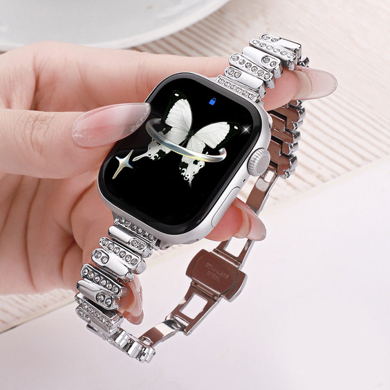 💜LAST DAY PROMOTION - 50% OFF💜Stylish Metal Watch Band