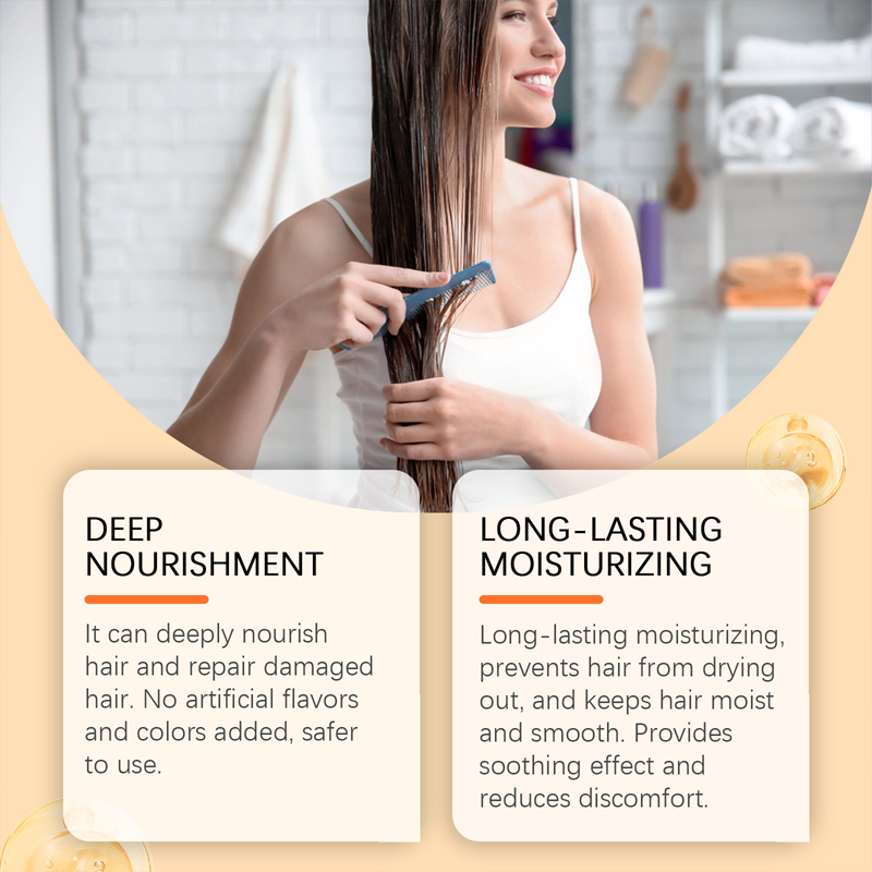 🔥Zadnji dan 50 % POPUSTA🌸Kolagena maska ​​za lase za suhe in poškodovane lase