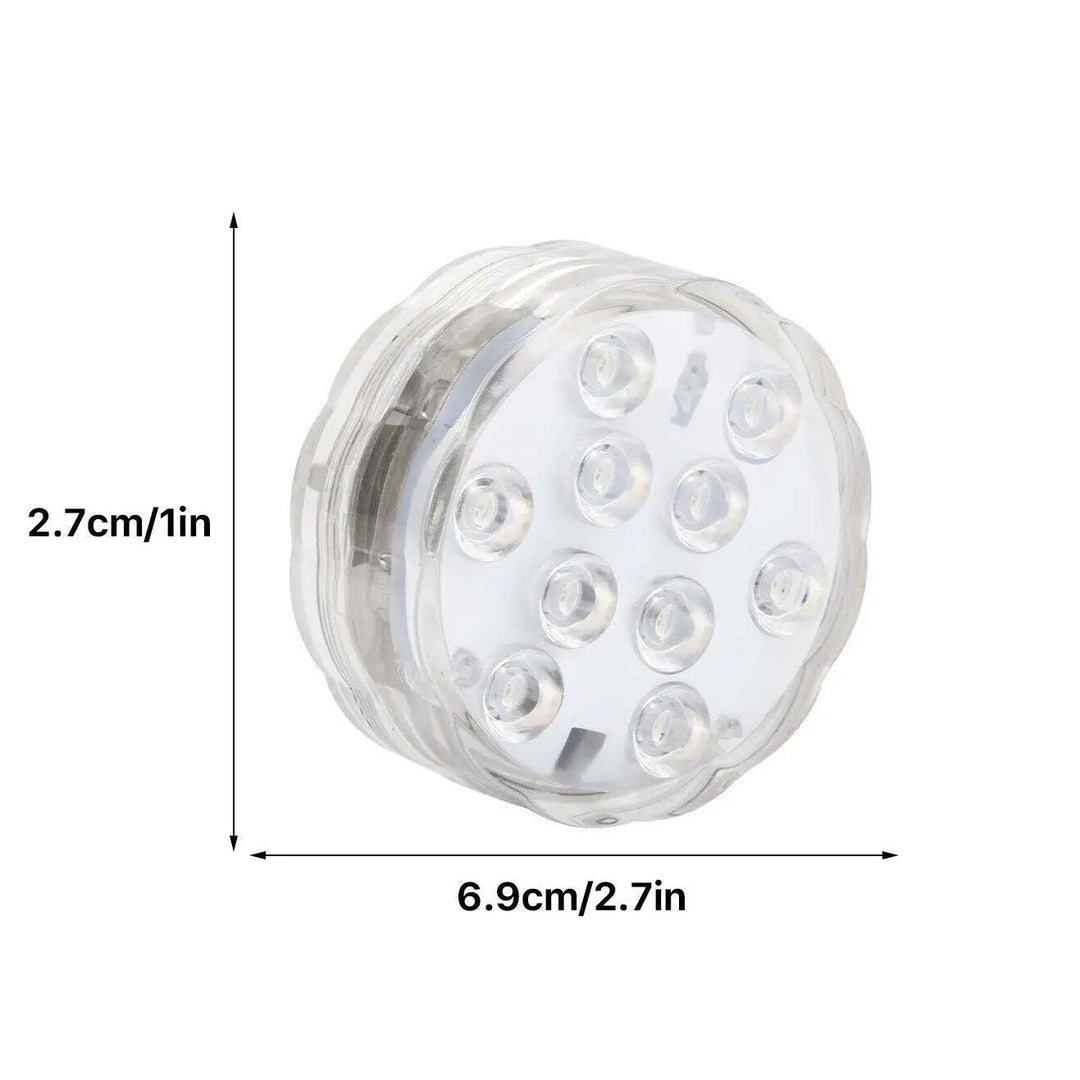 💥LIMITED-TIME 50% OFF! 🌈Submersible LED Pool Lights (RF Remote Control )