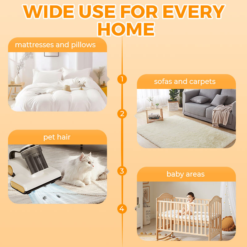 🏆Flash-udsalg 50K+ SOLGT!⚡Kraftfuld madrasstøvsuger