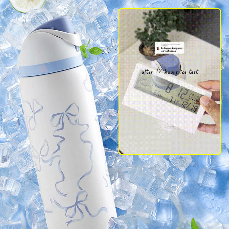 💖LuvSip™ – Softcore Sips Edition💖 32oz Portable Insulated Mug with Straw