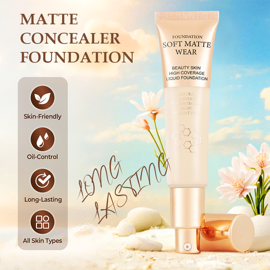 ✨LAST DAY ONLY 49% OFF✨Long-Lasting Matte Concealer Foundation