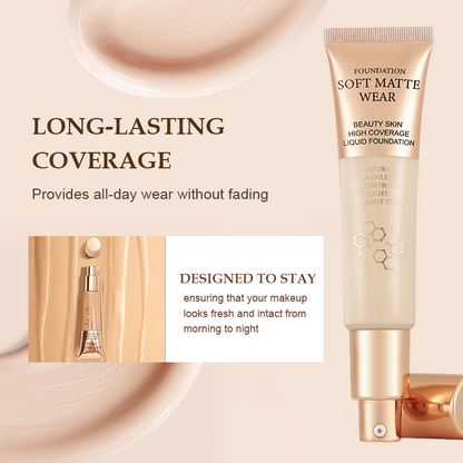✨LAST DAY ONLY 49% OFF✨Long-Lasting Matte Concealer Foundation