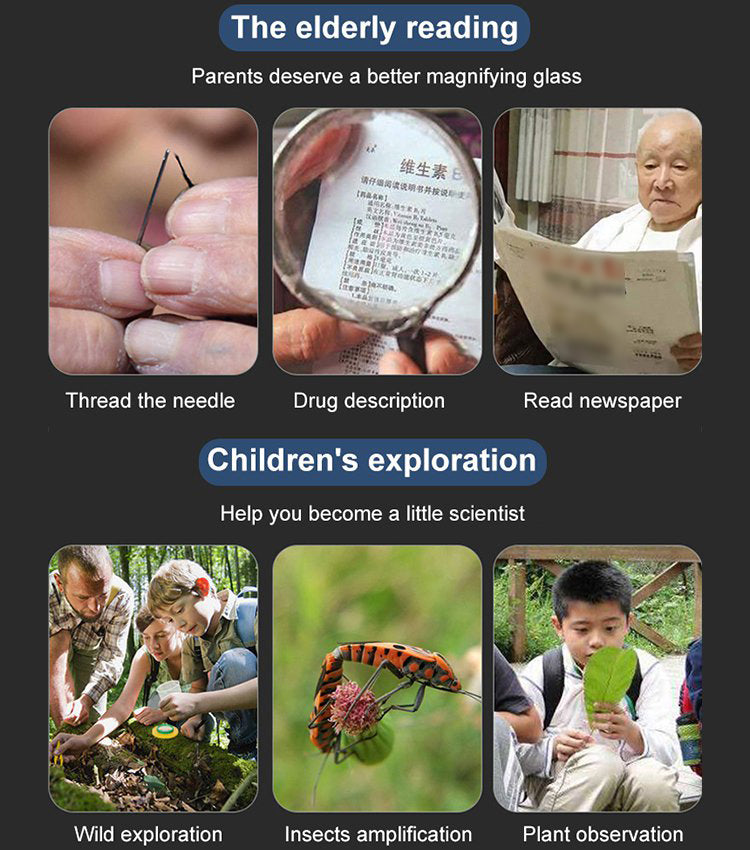 🔍Mini összecsukható nagyító kulcstartó🔎