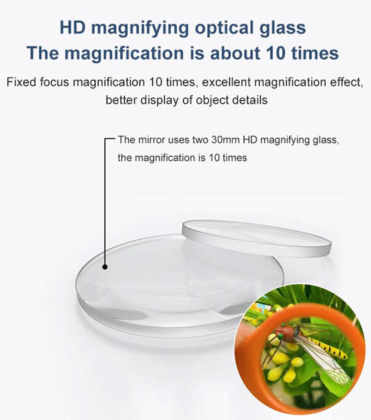 🔍Mini vikbar förstoringsglas nyckelring🔎