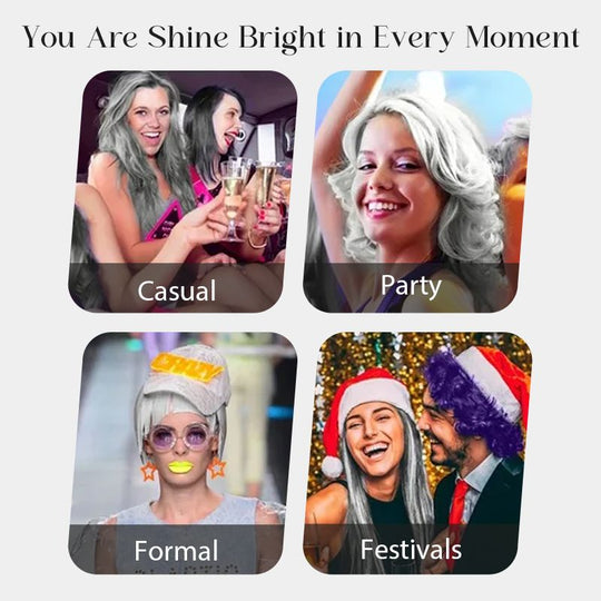 💖Køb 2 Få 1 gratis 💕 Langtidsholdbar, ikke-skadelig sølvgrå hårcreme