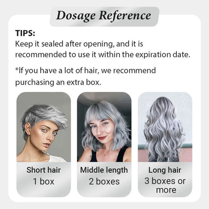 💖Buy 2 Get 1 Free 💕 Long-Lasting Non-damaging Silver Gray Hair Cream