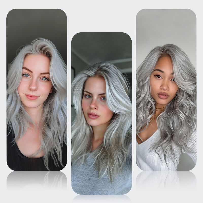 💖Buy 2 Get 1 Free 💕 Long-Lasting Non-damaging Silver Gray Hair Cream