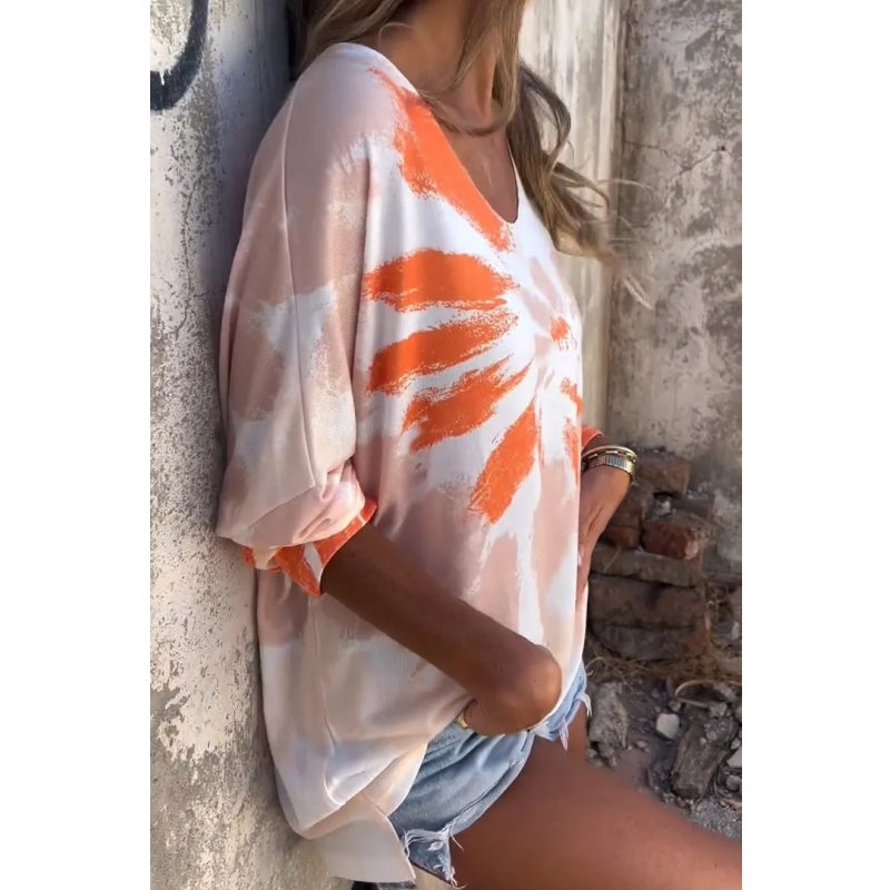 🔥Hot Sale 50% OFF🌸Women’s Tie-Dye Oversized T-Shirt