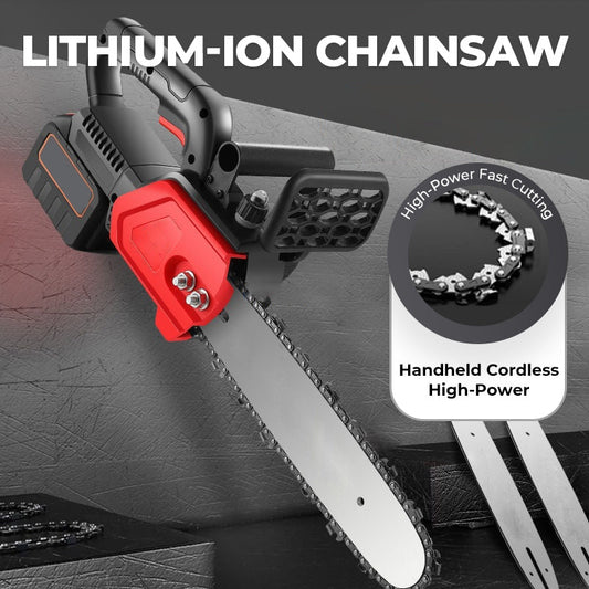🔥2025 New Upgrades🔥Handheld Cordless High-Power Lithium-Ion Chainsaw Set