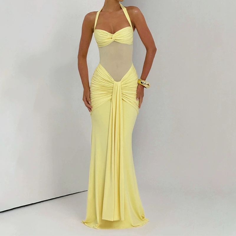 💕Women's Sexy Halter Maxi Dress💕