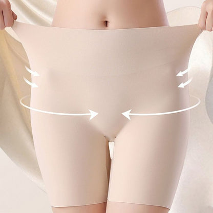 🏆 High-waisted women's silk satin underwear with tummy control and hip-lifting effect 👑