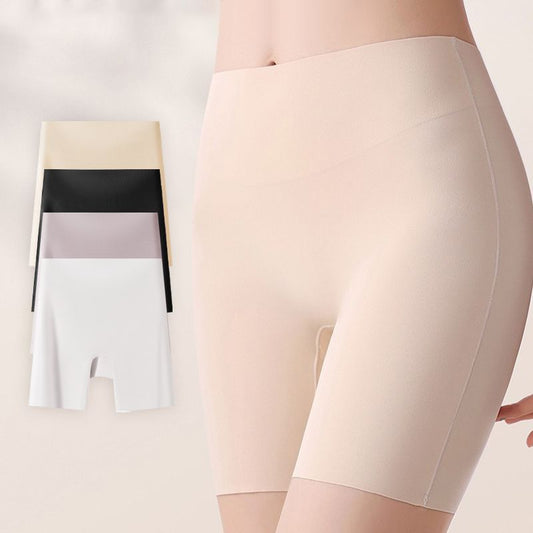 🏆 High-waisted women's silk satin underwear with tummy control and hip-lifting effect 👑