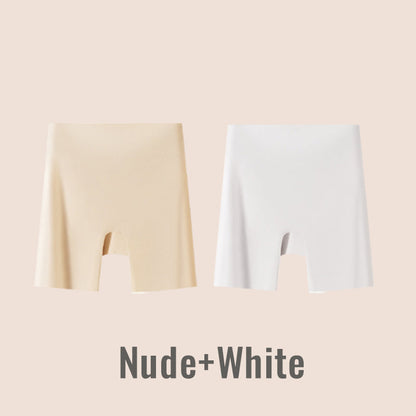 🏆 High-waisted women's silk satin underwear with tummy control and hip-lifting effect 👑