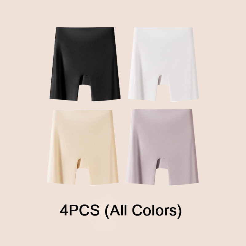 🏆 High-waisted women's silk satin underwear with tummy control and hip-lifting effect 👑