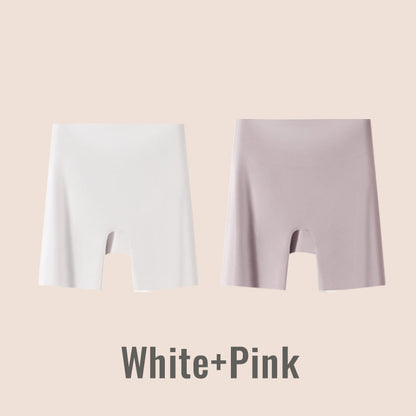 🏆 High-waisted women's silk satin underwear with tummy control and hip-lifting effect 👑