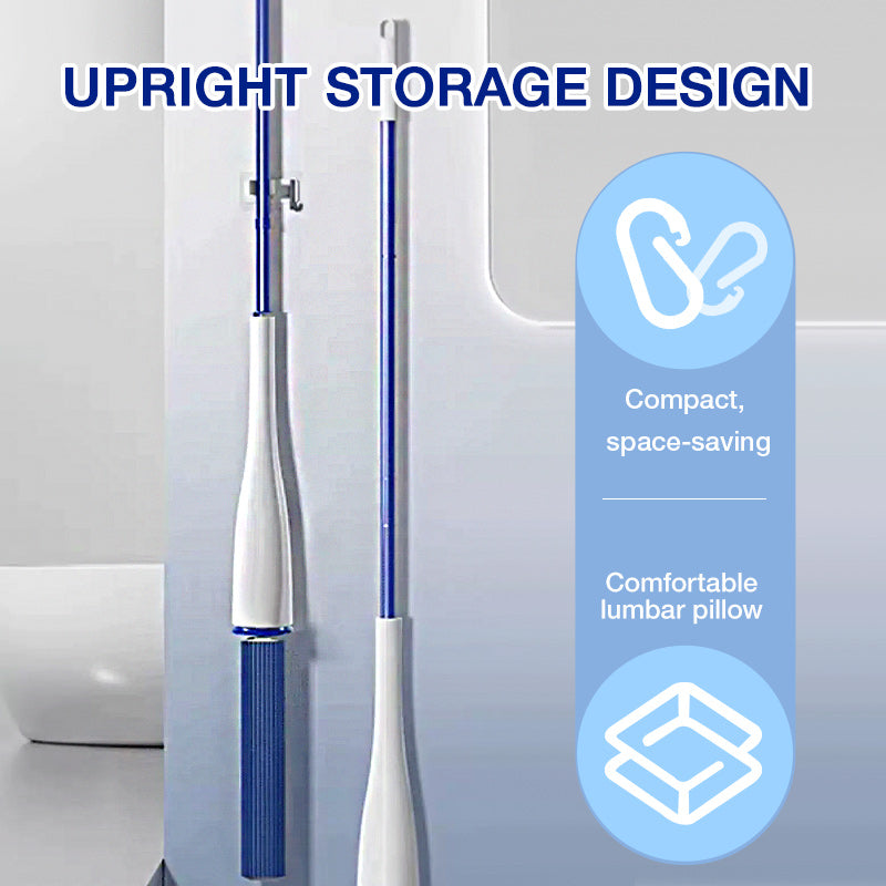 Mop a mani libere a mani libere con archiviazione verticale