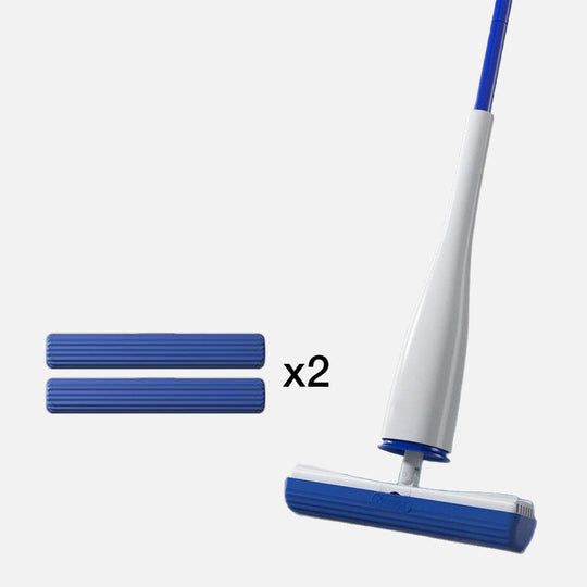 Mop a mani libere a mani libere con archiviazione verticale