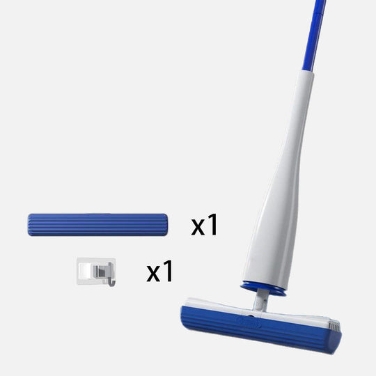 Mop a mani libere a mani libere con archiviazione verticale