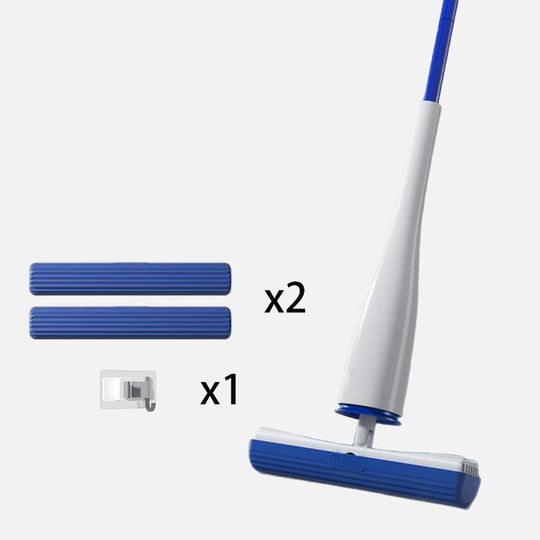 Mop a mani libere a mani libere con archiviazione verticale