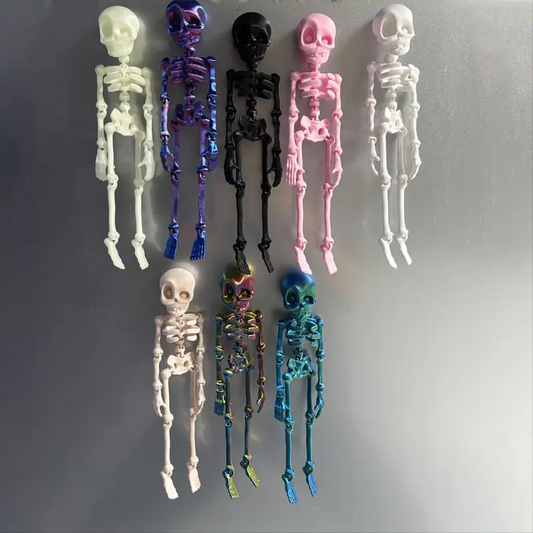 Vintage Skeleton Fridge Magnet