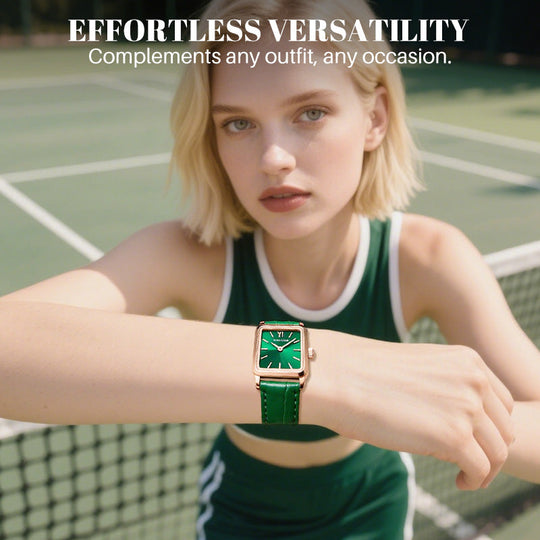 Дамски класически и стилен кварцов часовник