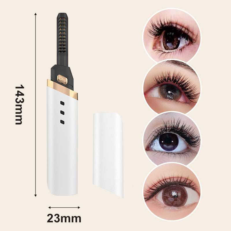 💖 My Beauty Secret 😍 USB Rechargeable Electric Heated Eyelash Curler