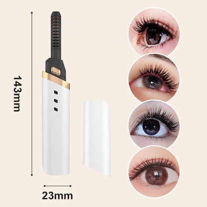 💖 My Beauty Secret 😍 USB Rechargeable Electric Heated Eyelash Curler