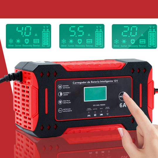 🔥HOT SALE 50% OFF🔋Smart Battery Charger for Car & Motorcycle