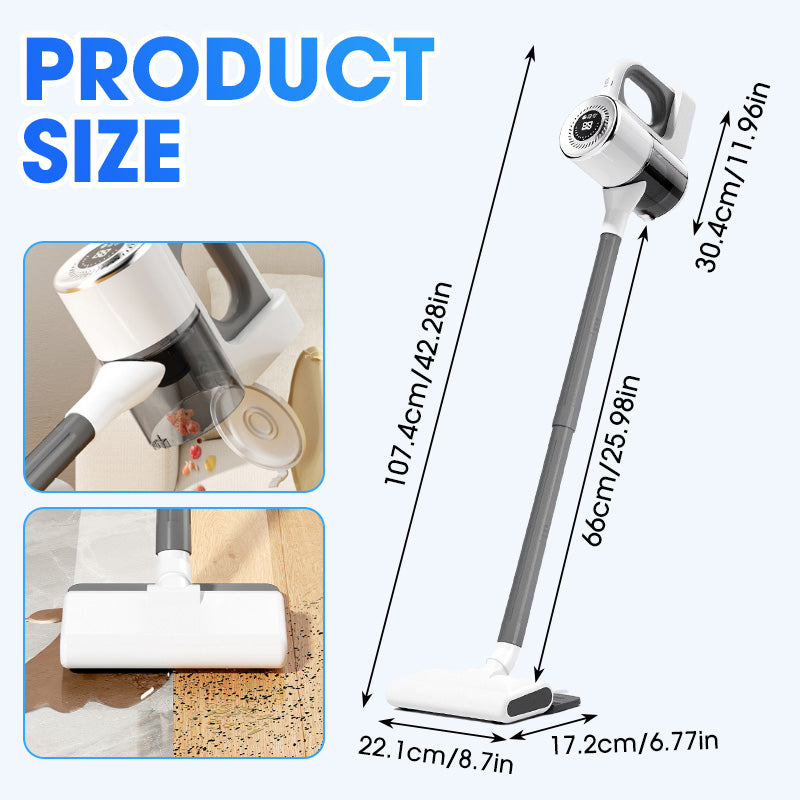 🔥Saldi 2025 49% di sconto🔥Aspirapolvere senza fili ad alta potenza 2 in 1