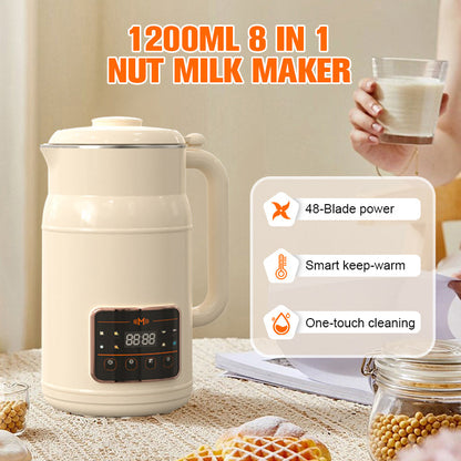 ⏳Time-limited Special 🔥1200 ml 8-in-1-Nussmilchbereiter