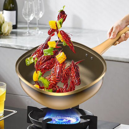 💥2025 New R&D🔥30cm Titanium Alloy Non-Stick Pot with Lid