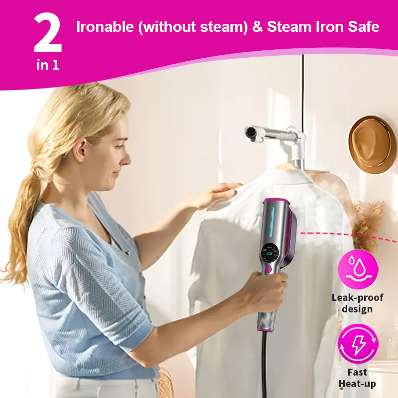 📢LAST DAY SALE 70% OFF👍Handheld Steamer Iron for Clothes