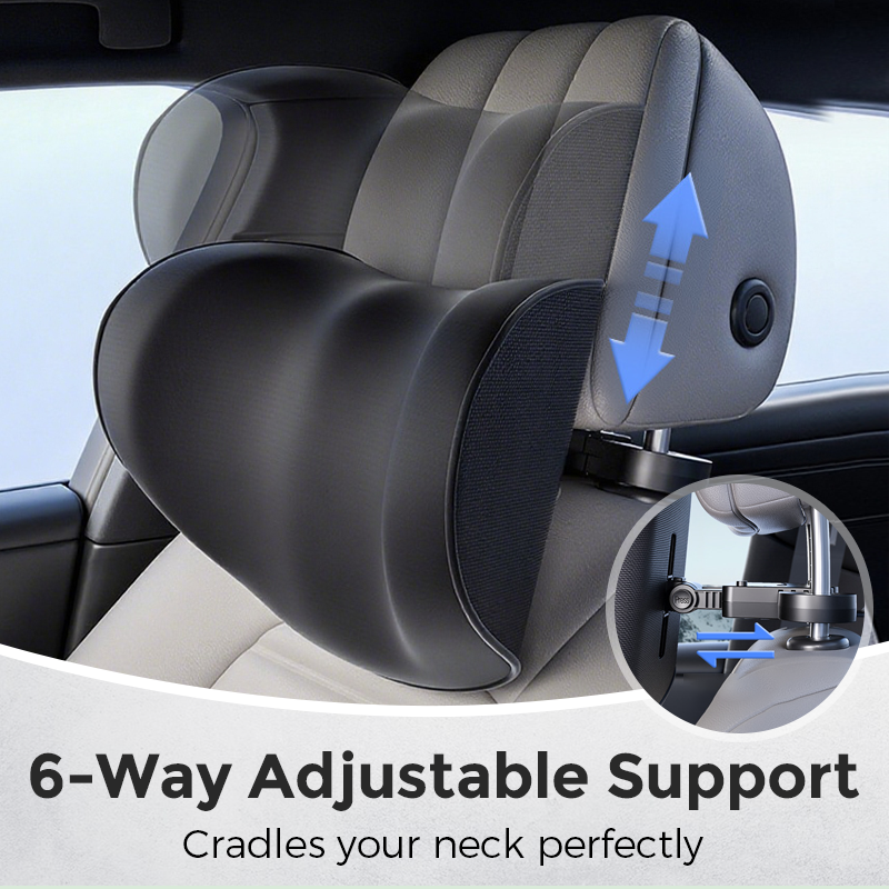 ⏰Limited-time offer 49% OFF🔥Adjustable U-Shaped Car Headrest Pillow