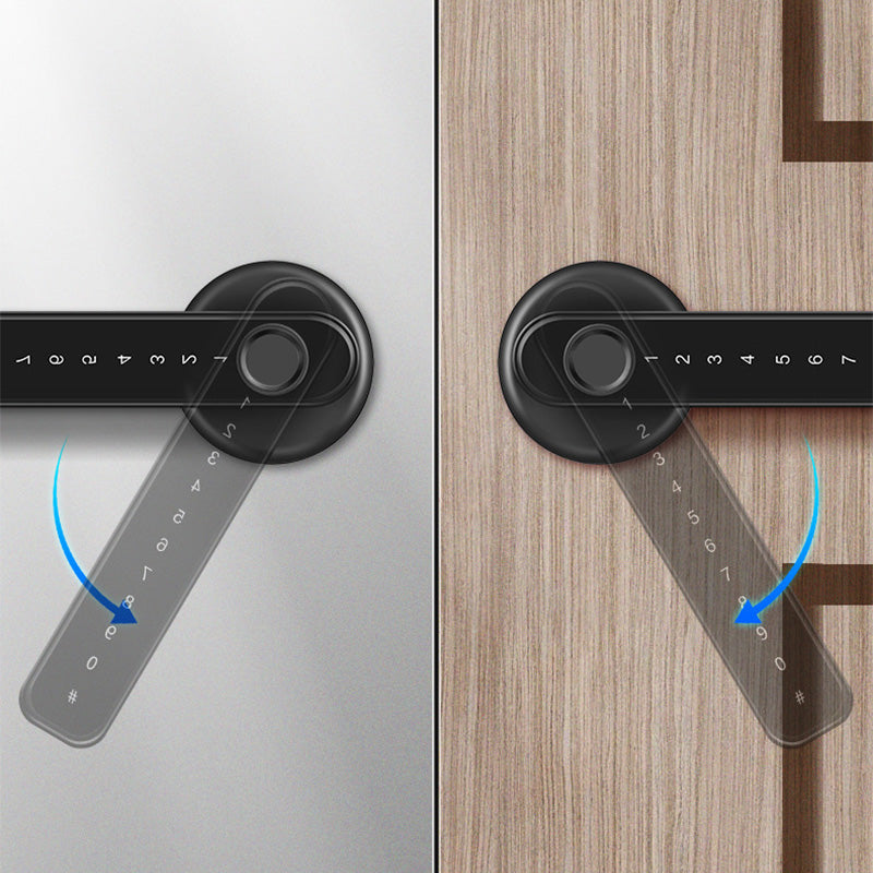 🔥2025 Hot Sale🔥Fingerprint Smart Door Lock Handle With Bluetooth APP Control