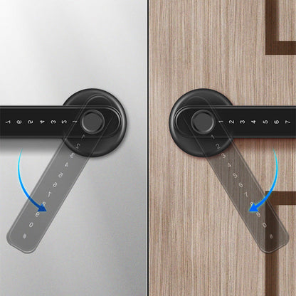 🔥2025 Hot Sale🔥Fingerprint Smart Door Lock Handle With Bluetooth APP Control