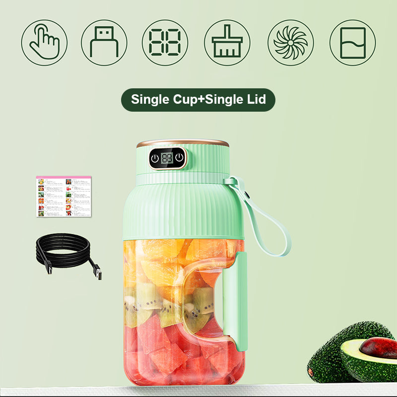 🔥Super Value Promotion ❄️Multifunctional Portable Juicer Cup With Digital Display