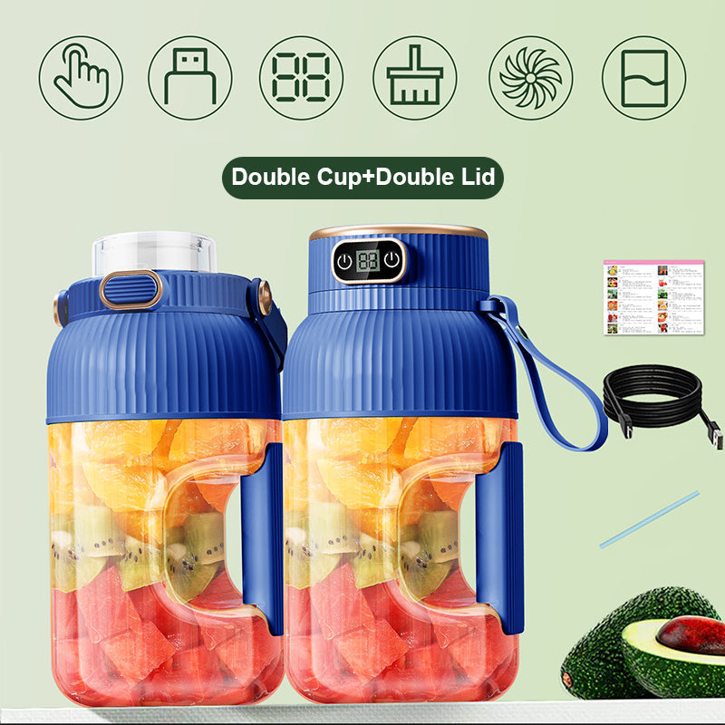 🔥Super Value Promotion ❄️Multifunctional Portable Juicer Cup With Digital Display