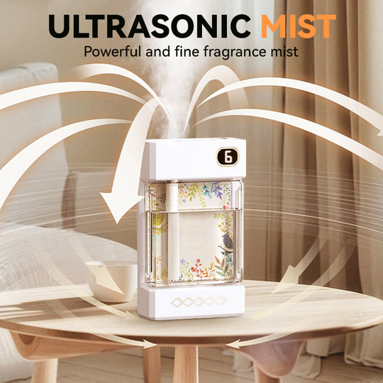 🎉VARMT UDSALG🎉USB genopladelig aromaterapidiffuser