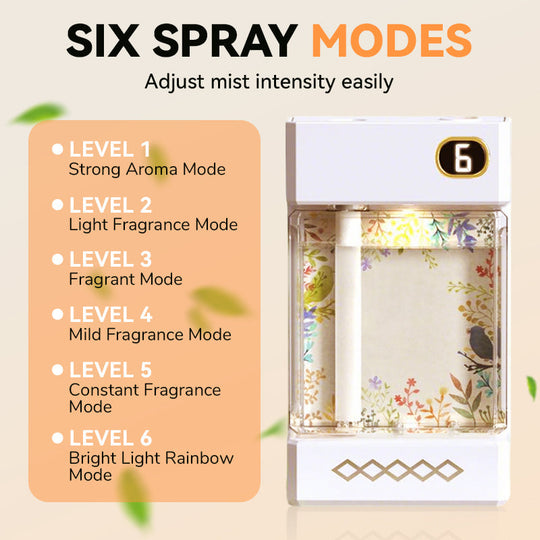 🎉VARMT UDSALG🎉USB genopladelig aromaterapidiffuser