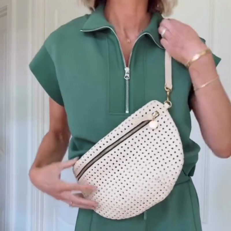 Burry Touch Touch Mezza Zip Felpa manica corta e Shorts casual tascabile elastico