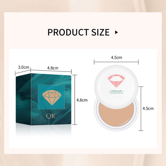 Maquillaje en crema corrector impermeable de cobertura total